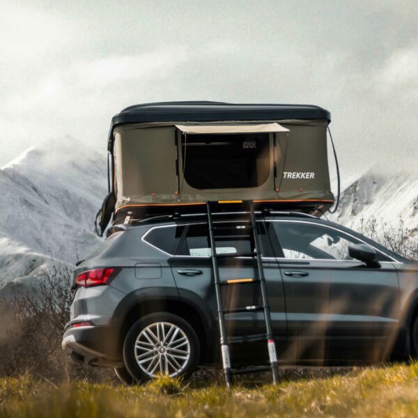 Trekker Rooftop tent Hut M, green - Image 6