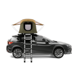 Thule Approach S Rooftop Tent mounted on vehicle