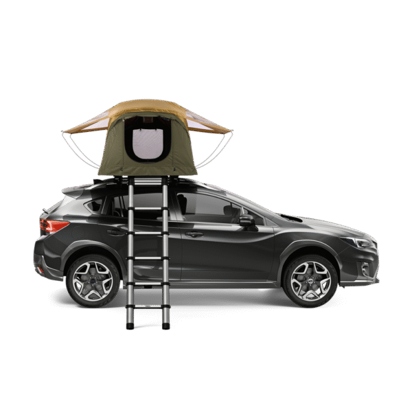 Thule Approach S Rooftop Tent mounted on vehicle