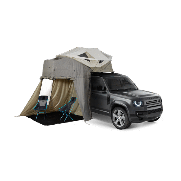 Thule Approach S Rooftop Tent mounted on vehicle