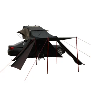Naturnest Sirius 1 Clamshell Annex Room attached to vehicle
