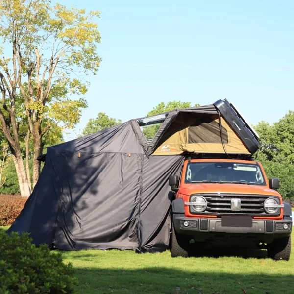 Naturnest Sirius1 Plus Rooftop Tent Annex Room attached to vehicle