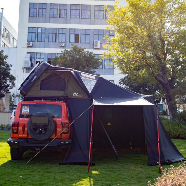 Naturnest Sirius1 Plus Rooftop Tent Annex Room attached to vehicle