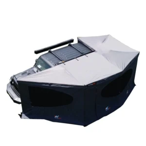 Naturnest 270 Car Awning providing shade beside a vehicle