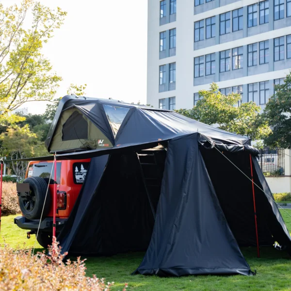 Naturnest Sirius1 Plus Rooftop Tent Annex Room attached to vehicle