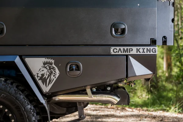 Camp King Offroad Aluminium Ute Tray mounted on 4WD vehicle