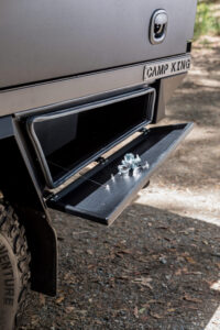 Camp King Offroad Aluminium Ute Tray mounted on 4WD vehicle