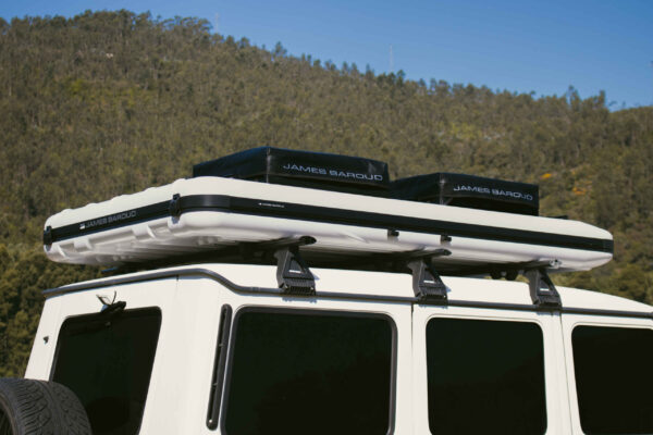 James Baroud Nova L Rooftop Tent mounted on vehicle