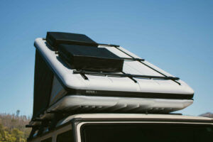 James Baroud Nova L Rooftop Tent mounted on vehicle