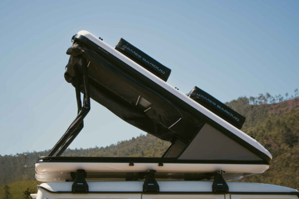 James Baroud Nova L Rooftop Tent mounted on vehicle