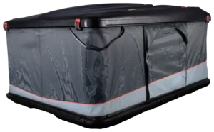 Baroud Magma Rooftop Tent mounted on vehicle