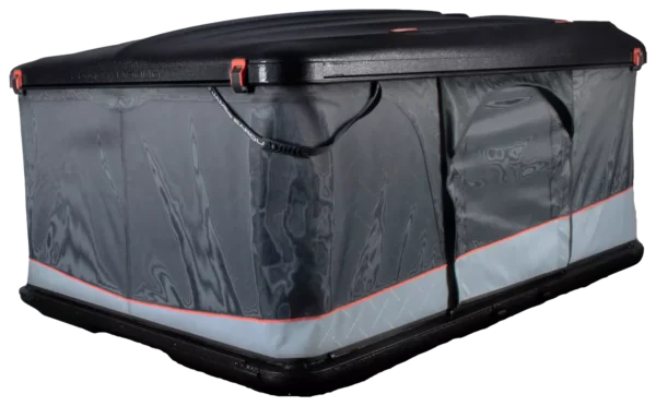 Baroud Magma Rooftop Tent mounted on vehicle