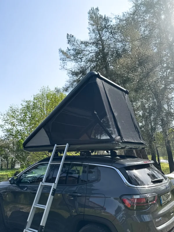 Baroud Magma Rooftop Tent mounted on vehicle