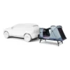 Thule Outset Towbar-Mounted Car Tent attached to vehicle