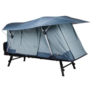 Thule Outset Towbar-Mounted Car Tent attached to vehicle