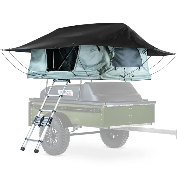 Thule Foothill Rooftop Tent mounted on vehicle