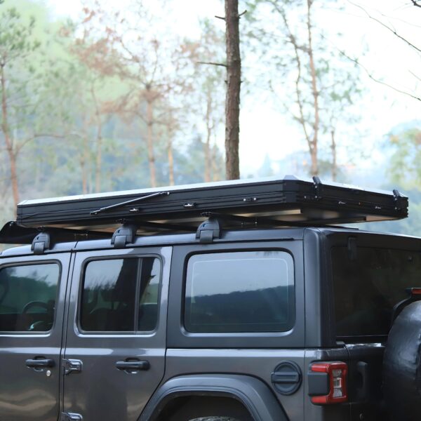 Naturnest Polaris 2 Triangle Rooftop Tent mounted on SUV