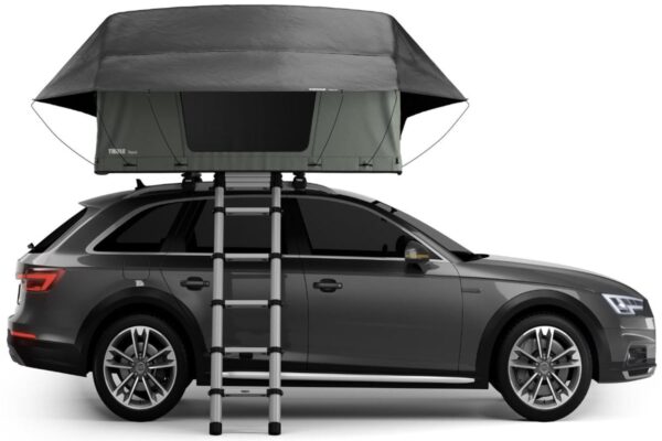 Thule Foothill Rooftop Tent mounted on vehicle